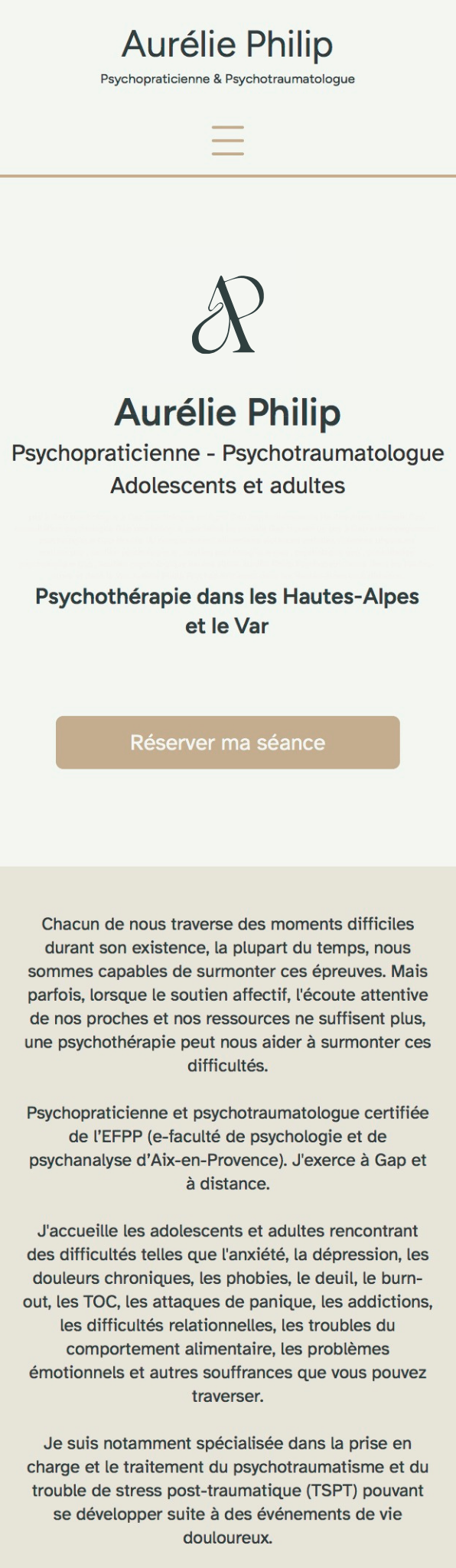 aurelie philip — site 1